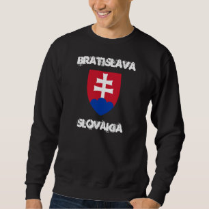Sweatshirt Bratislava, Slovaquie avec armoiries