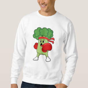 Sweatshirt Brocoli à la boîte avec gants de boxe