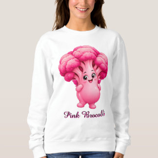 Sweatshirt Brocoli rose
