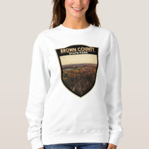 Sweatshirt Brown County State Park Indiana Badge
