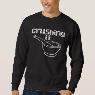 Sweatshirt Broyer Le Mortier Et Le Foodie De Pilon
