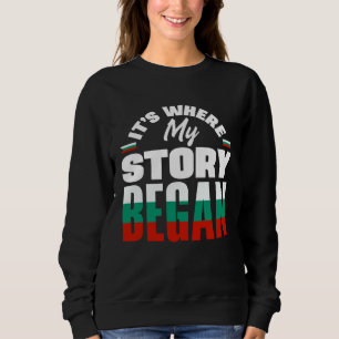 Sweatshirt Bulgare Bulgarie Drapeau Bulgare C'est Où Est Mon 