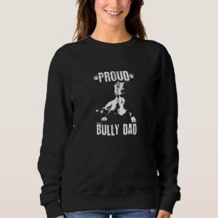 Sweatshirt Bully Papa American Bully Pitbull Propriétaire Chi