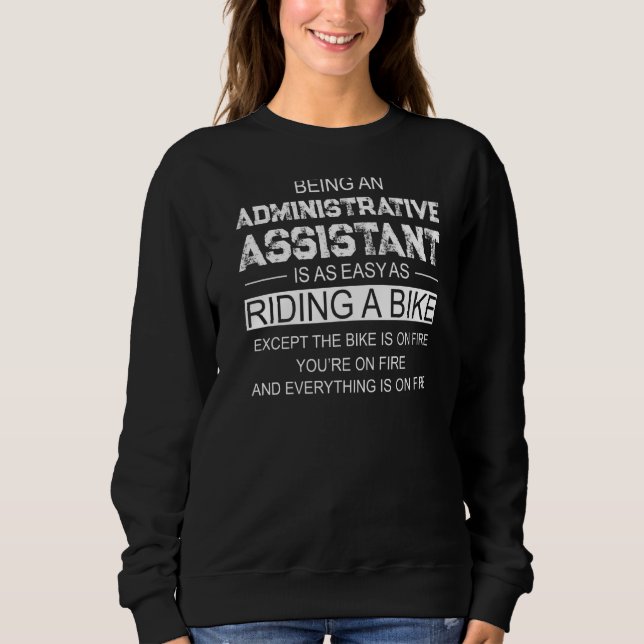 Sweatshirt Bureau de l'assistant administratif (Devant)
