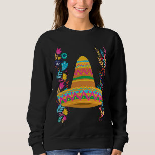 Sweatshirt Burritos du Cinco De Mayo Mexique Tacos et Avocat