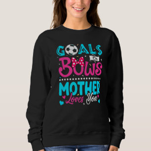 Sweatshirt Buts Ou Bows Mère Vous Aime Genre Révéler Bébé