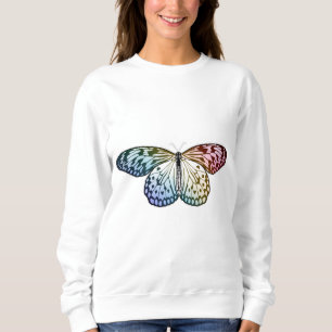 Sweatshirt Butterfly Rainbow