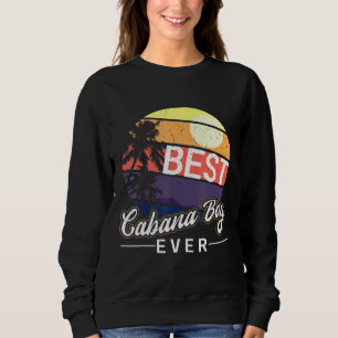 Sweatshirt Cabana Boy Coucher De Soleil Coloré Palm Tree Plag