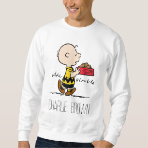 Sweatshirt cacahuètes Charlie Brown avec Snoopy's Dish
