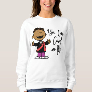 Sweatshirt cacahuètes Halloween Franklin Vampire