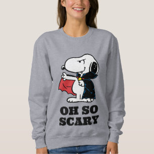 Sweatshirt cacahuètes Halloween Snoopy Vampire