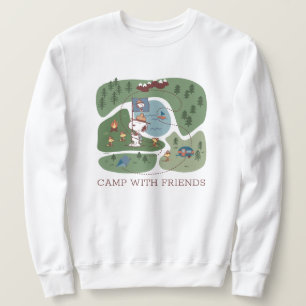 Sweatshirt cacahuètes Niché dans le camping des montagnes