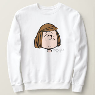 Sweatshirt cacahuètes Peppermenthe Patty Face confuse