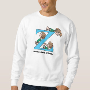 Sweatshirt cacahuètes Peppermenthe Patty Sleepy Z