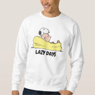 Sweatshirt cacahuètes Snoopy & Charlie Brown dans la chaise