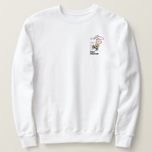 Sweatshirt cacahuètes Snoopy & Charlie Brown Run