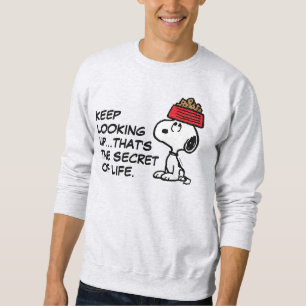 Sweatshirt cacahuètes Snoopy Équilibrer Son Chien Disque