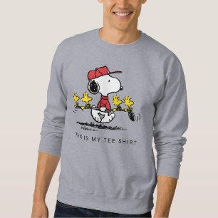 Sweatshirt cacahuètes   Snoopy, Woodstock & Friends Golf
