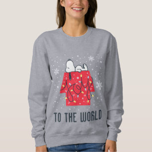 Sweatshirt cacahuètes Snoopy's Holiday Dreamer