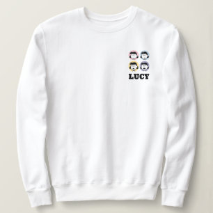 Sweatshirt cacahuètes Visages de Lucy