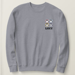 Sweatshirt cacahuètes Visages de Lucy
