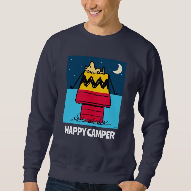 Sweatshirt cacahuètes | Woodstock Camping Demi et Demi (Devant)