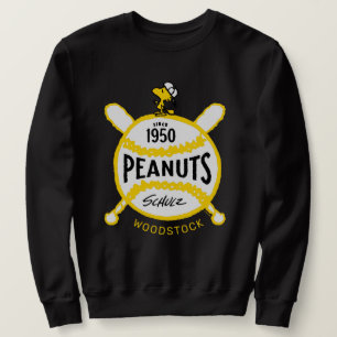 Sweatshirt cacahuètes WoodstockPeanuts Baseball depuis 1950