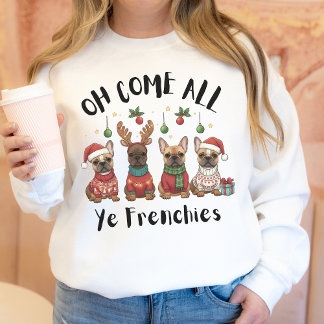 Sweatshirt Cadeau de Noël drôle pour propriétaire de bouledog