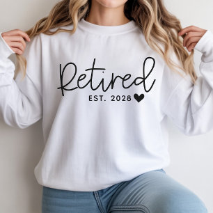 Sweatshirt Cadeau de sweat-shirt personnalisé pour le départ