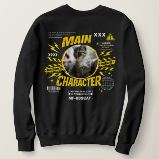 Sweatshirt Cadeau drôle personnalisé pour amateur de chat per