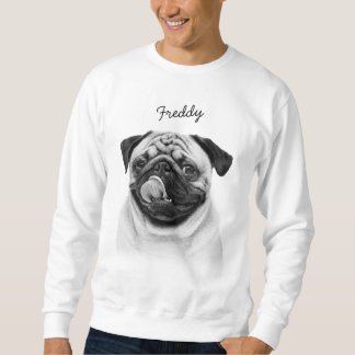 Sweatshirt Cadeau personnalisé pour amateur de chiens | Portr