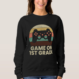 Sweatshirt Cadeau Rétro pour Élève de Première Année pour la