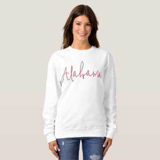 Sweatshirt Cadeau souvenir de voyage de l'Alabama