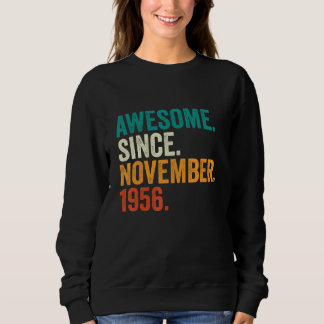 Sweatshirt Cadeaux âgés de 66 ans stupéfiant depuis novembre
