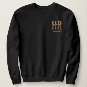 Sweatshirt Cadeaux RH Empreintes de léopard RH personnalisés