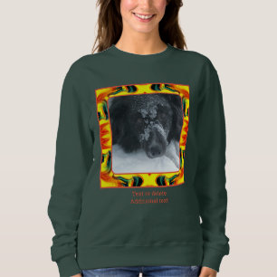 Sweatshirt Cadre coloré Créez votre propre animal de compagni
