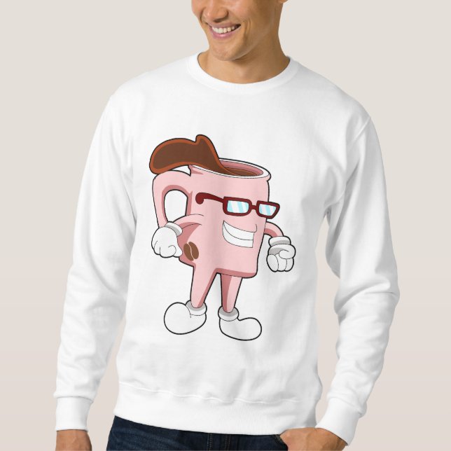 Sweatshirt Café avec Café (Devant)