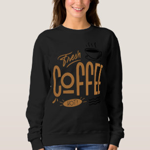 Sweatshirt Café Cool frais et chaud Conception de café