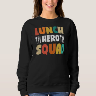 Sweatshirt Cafétéria de l'équipe de paniers-repas de l'école