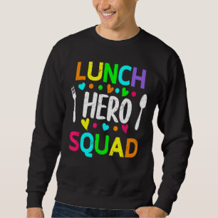 Sweatshirt Cafétéria de l'équipe de paniers-repas de l'école