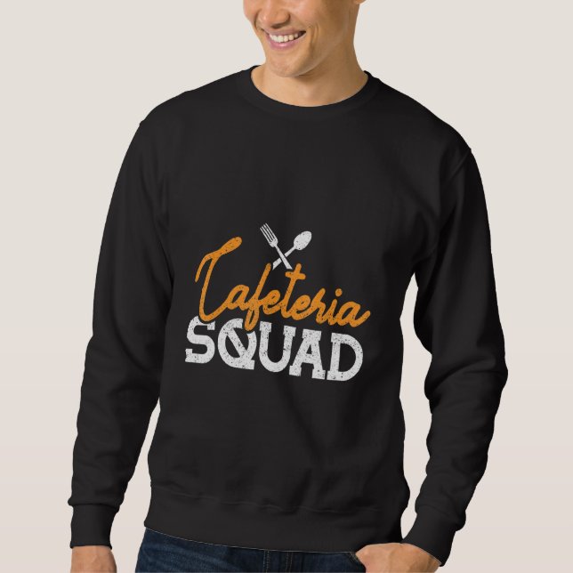 Sweatshirt Cafétéria Squad Déjeuner Dames (Devant)