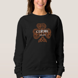 Sweatshirt Cahir Tipperary Irlande Shamrock celtique Vintage