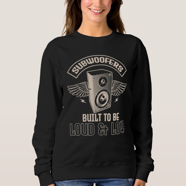 Sweatshirt Caisson De Caisson cool Construite Pour Être Bruya (Devant)