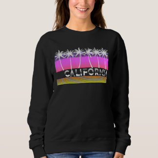 Sweatshirt California Beach 80s 90s Vaporwave Palm esthétique