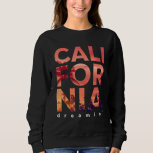 Sweatshirt Californie Dream Summer Los Angeles Pour Hommes Fe