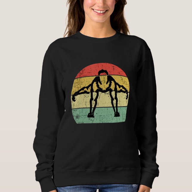 Sweatshirt calisthénique poids dips tirer barres calisthe (Devant)