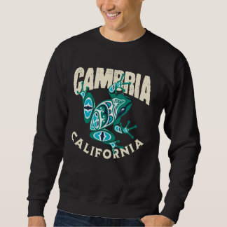 Sweatshirt Cambria Californie Grenouille Totem Pacifique Nord