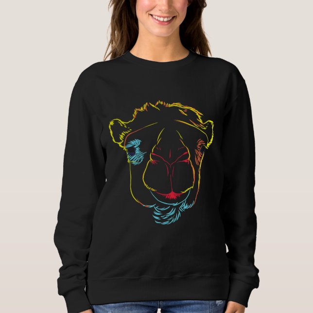 Sweatshirt Camel coloré (Devant)