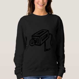 Sweatshirt Caméra de sécurité de surveillance CCTV en circuit