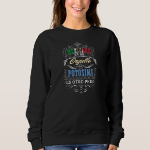Sweatshirt Camisa De Mujer Graciosa San Luis Potosi Mexique Y